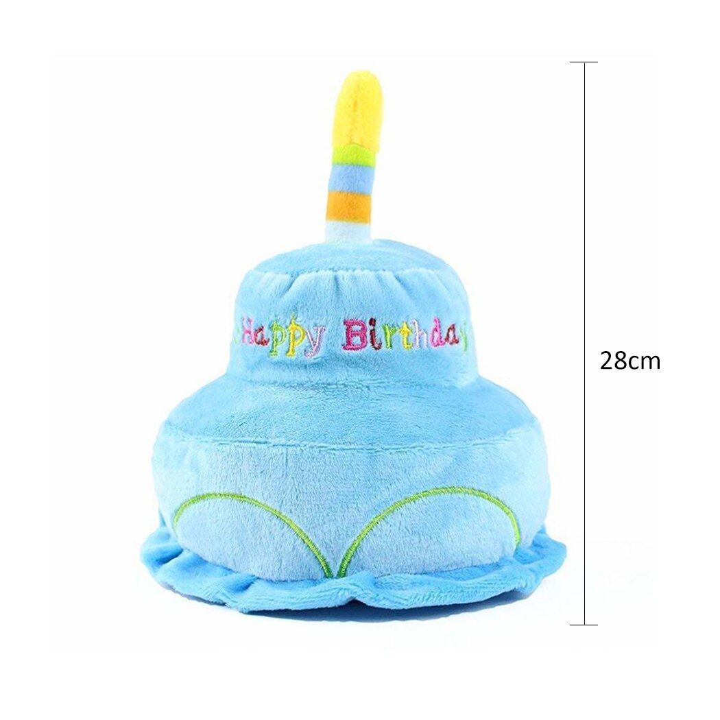 Cute Dogs & Puppies Chew Toys in a Birthday Cake Shape