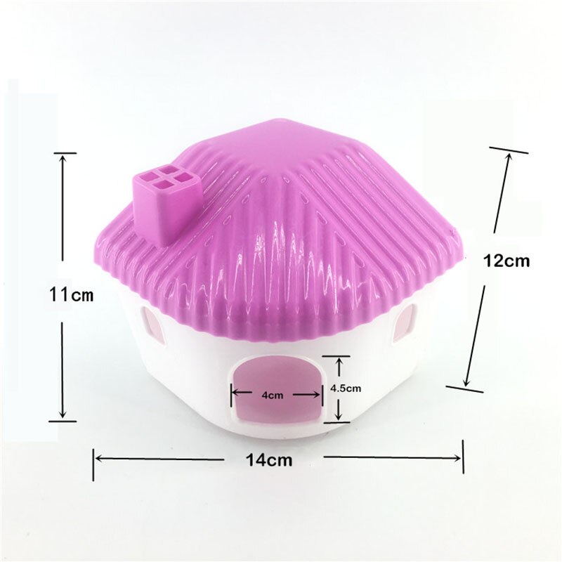 Plastic Hamster House Suitable For All Small Rodents