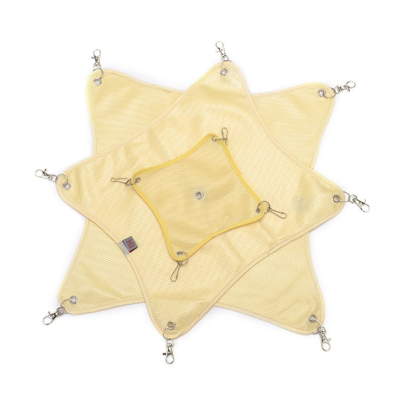 Hamster Hammock Breathable Mesh Bed for Small Fur Babies