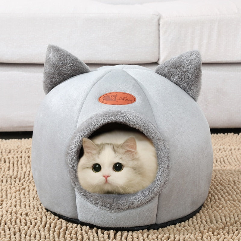 Sleep Comfort Cat Bed Cozy Cave Nest