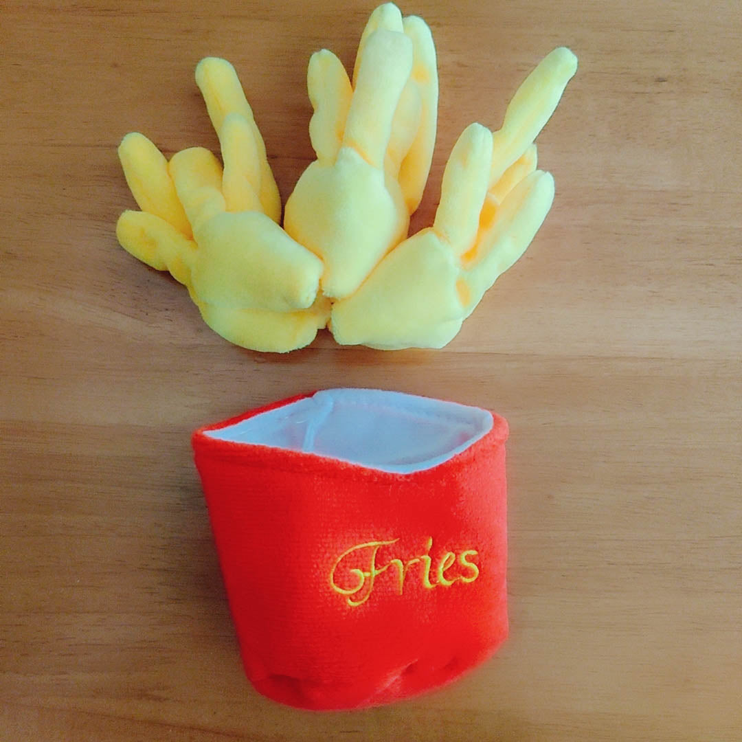 Funny Dogs Squeaky Fast Food Toys