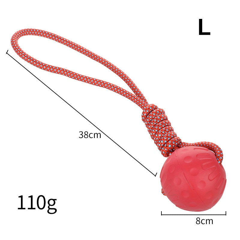 HOOPET High Quality Rubber Ball Bite-resistant Toy for Dogs & Puppies