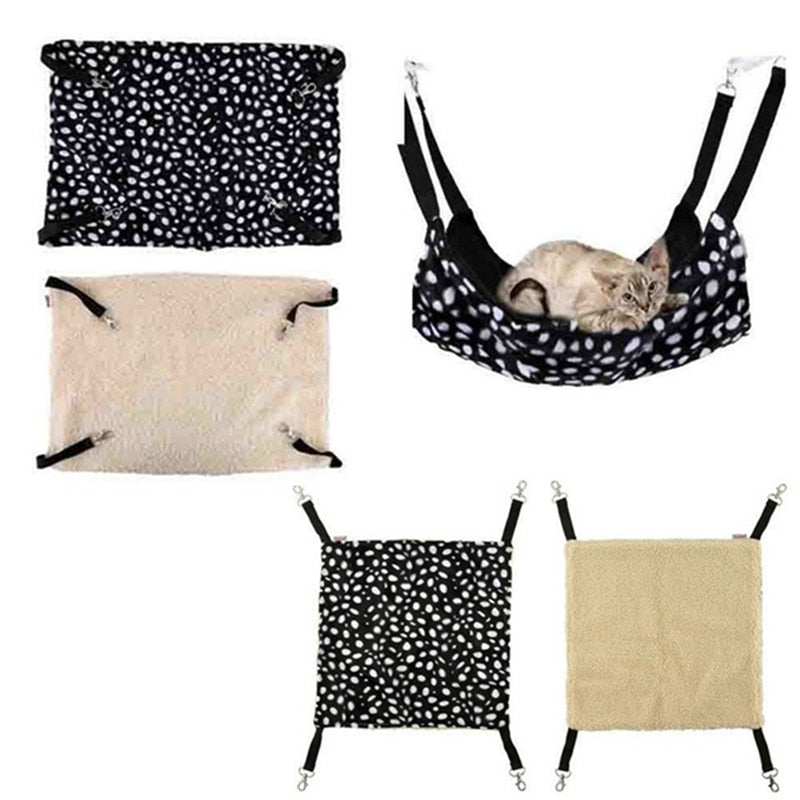 Designer Hammock Bed for Hamsters and Other Small Rodents