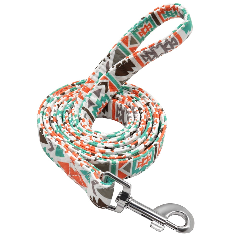 Thick Nylon Printed Dog Lead