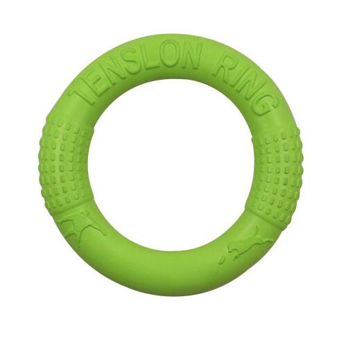 Rubber Throwing Ring For Dogs(Size: 18cm/Weight: 60g)