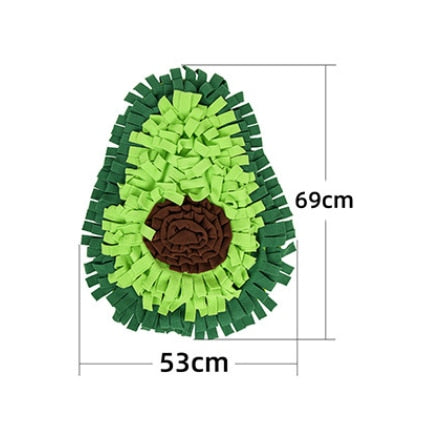 Dog Snuffle Mat & Puzzle Toy Increases IQ & Slow Dispensing Feeder
