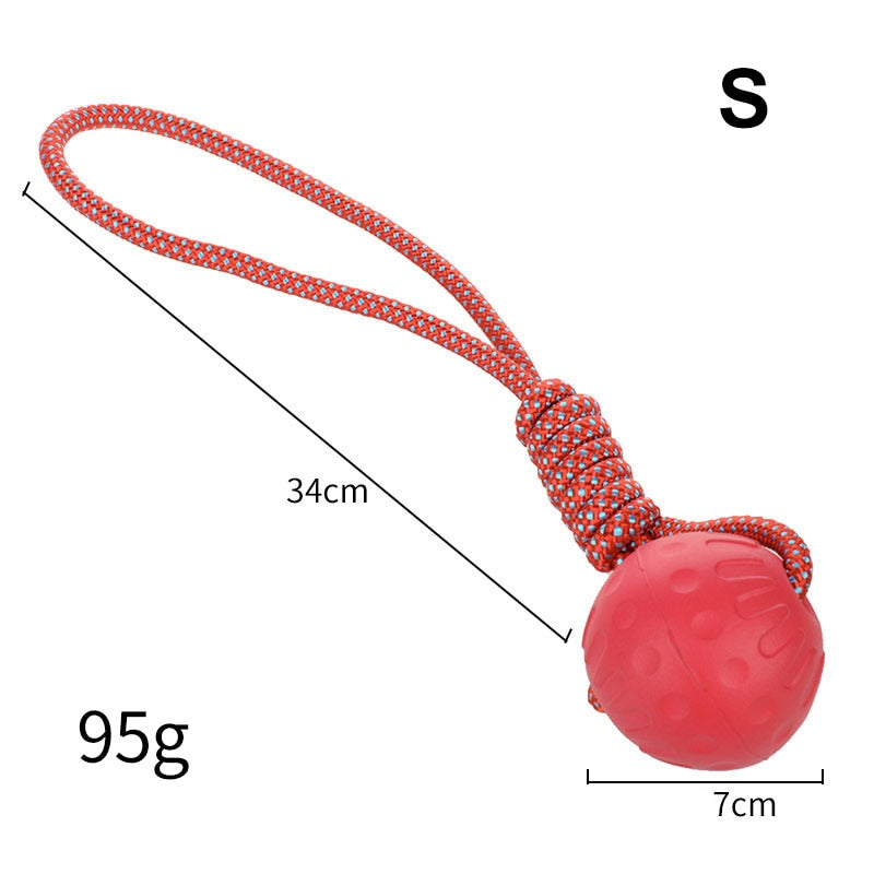 HOOPET High Quality Rubber Ball Bite-resistant Toy for Dogs & Puppies