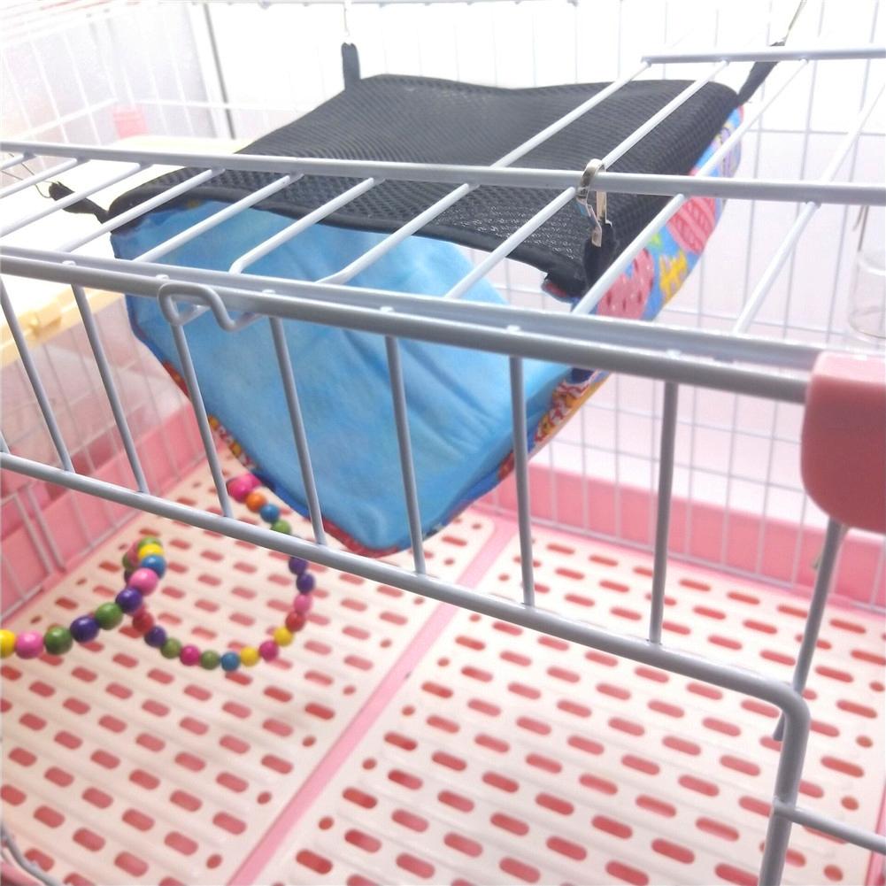 Double Layer Breathable Mesh Hanging Bed/Nest For Hamsters And Other Small Rodents