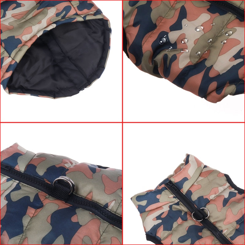 Dogs Waterproof Warm Jacket