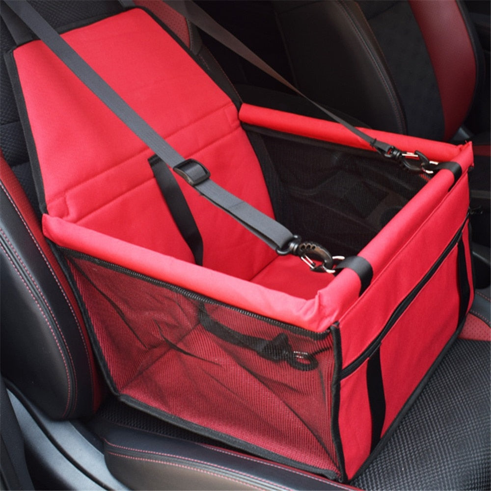 Dog Car Seat Waterproof Basket Folding Hammock Carriers Bag For Travel Safety