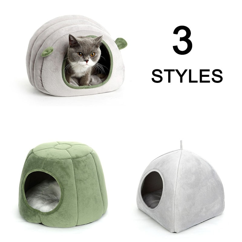 Collapsible Cat Den/Bed(Available in different styles and sizes)