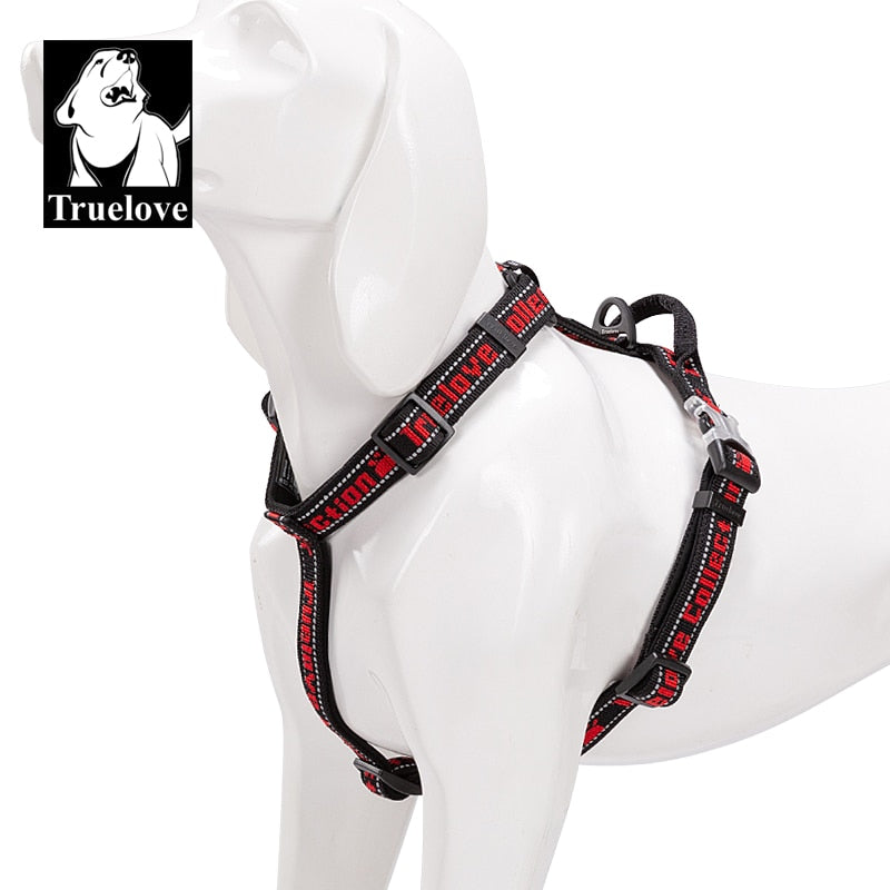 Truelove Pet Harness No Pull Breathable Mesh Reflective Sport Padded