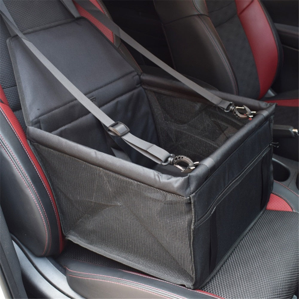Dog Car Seat Waterproof Basket Folding Hammock Carriers Bag For Travel Safety