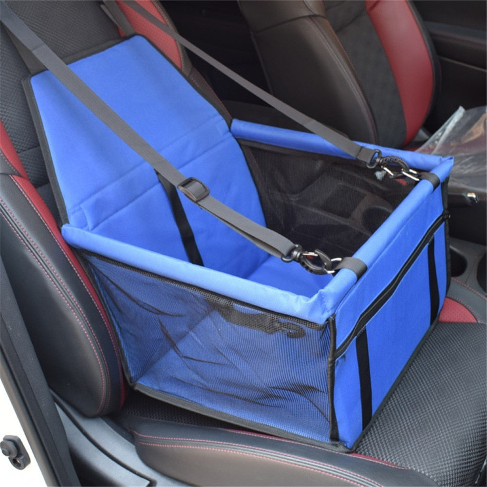 Dog Car Seat Waterproof Basket Folding Hammock Carriers Bag For Travel Safety