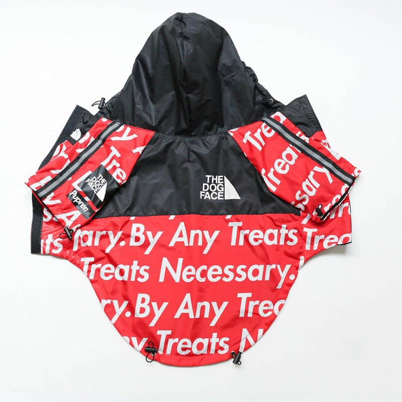 The Dog Face Stylish Windproof Raincoat Dogs