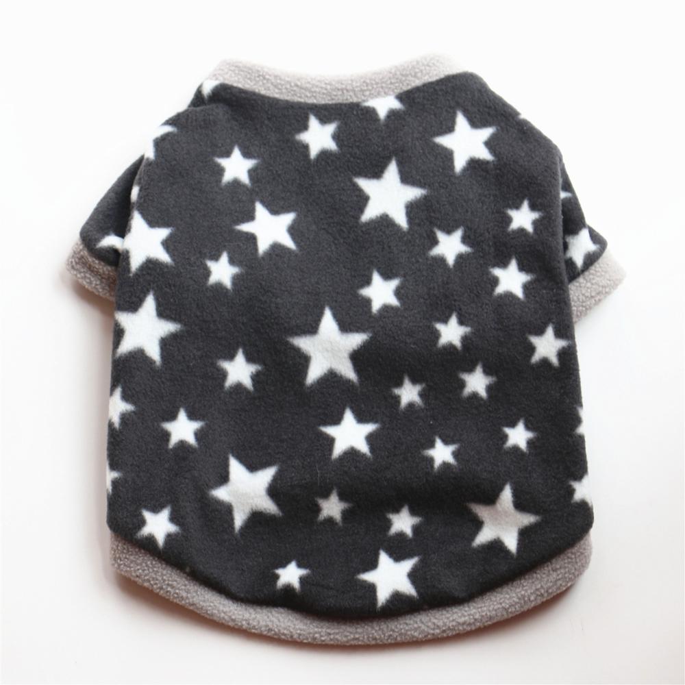 Warm Fleece Dog Pullover in a Range of Cute Designs