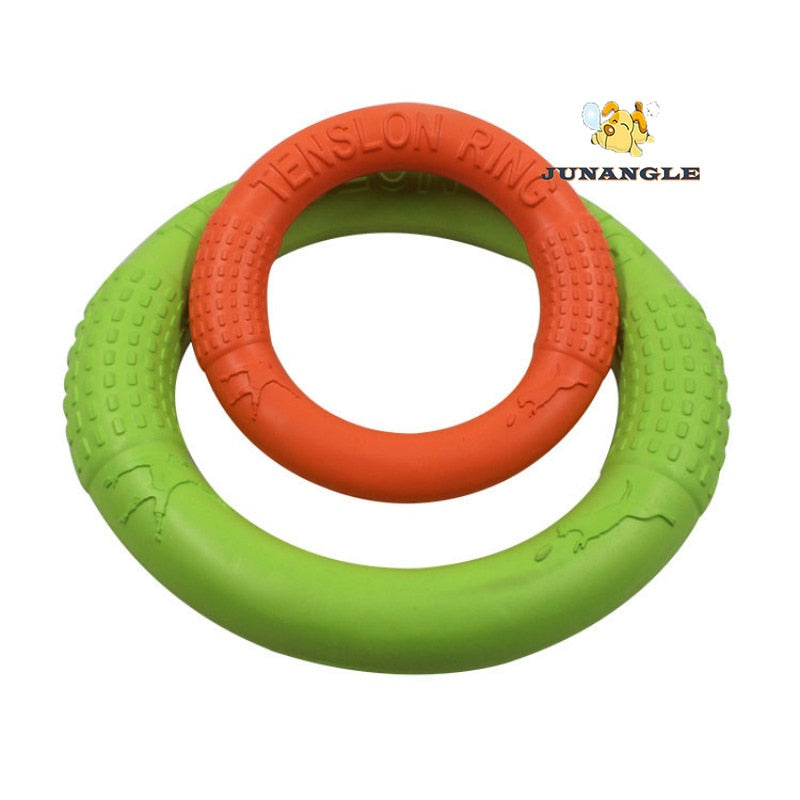 Rubber Throwing Ring For Dogs(Size: 18cm/Weight: 60g)