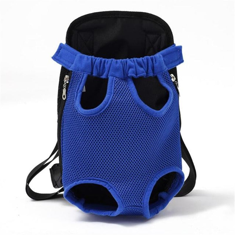 Dog Carrier Backpack Mesh Breathable Shoulder Handle Straps