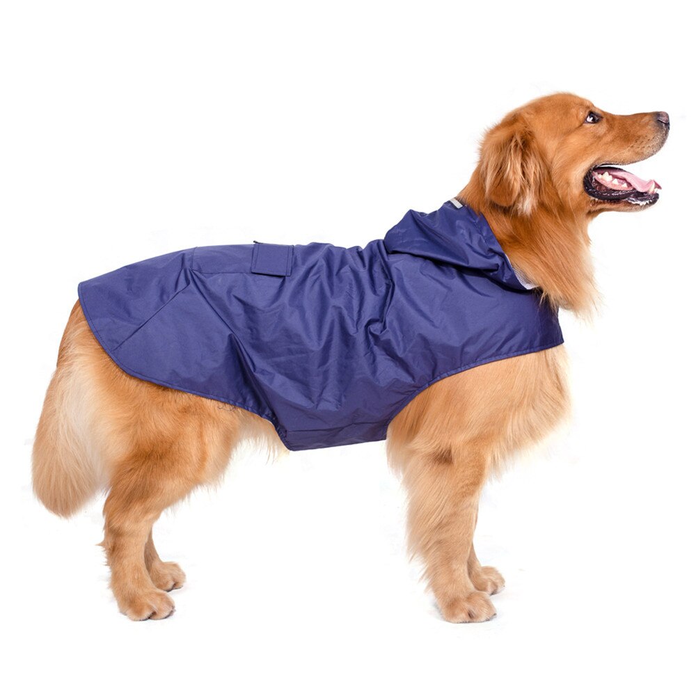 Dogs Waterproof Jacket with with Reflective Stripe