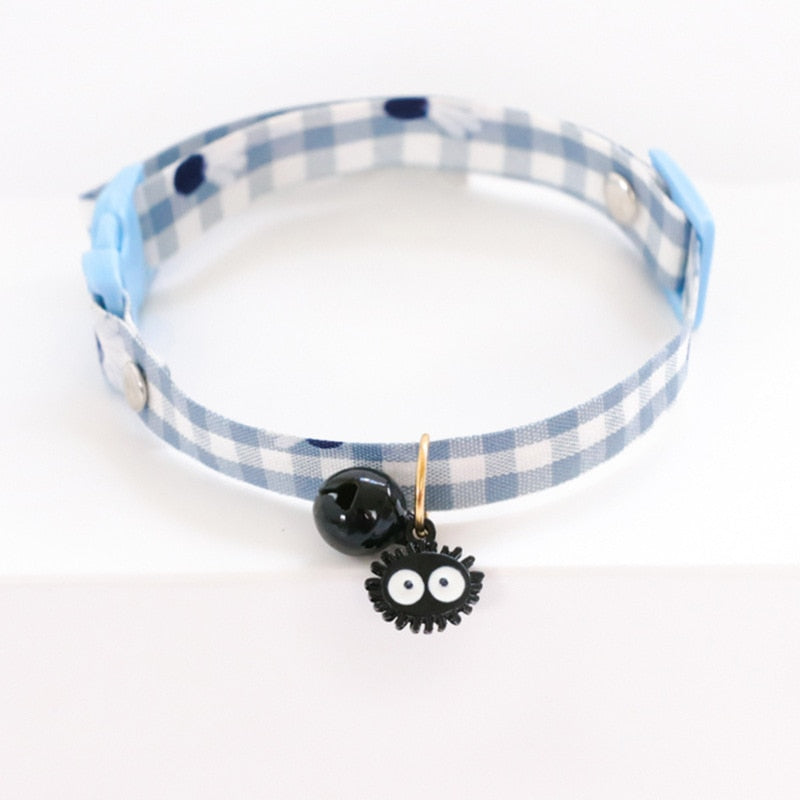 Adjustable Cat Collar(Includes a pendant, safety buckle & bells)