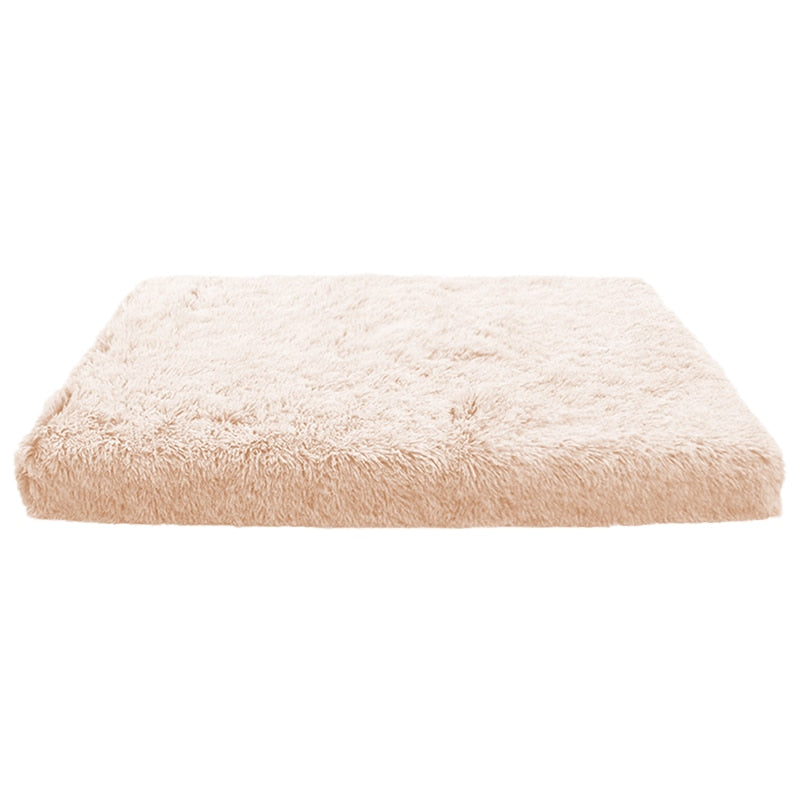 Plush Dog Bed with Removable Covers for Cleaning Super Soft Claming Beds