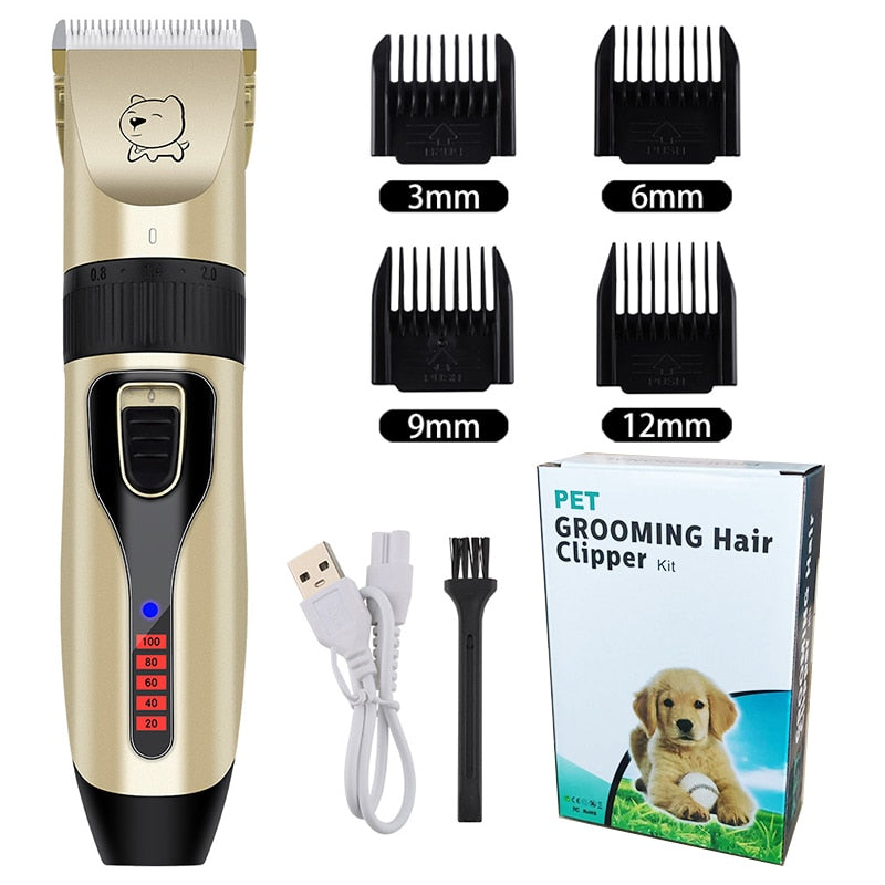 Electric Dog Clippers Professional Pet Hair Trimmer