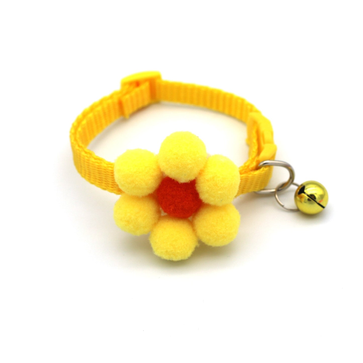 Cat Collar Adjustable Bow Tie/Flower with Safety Button