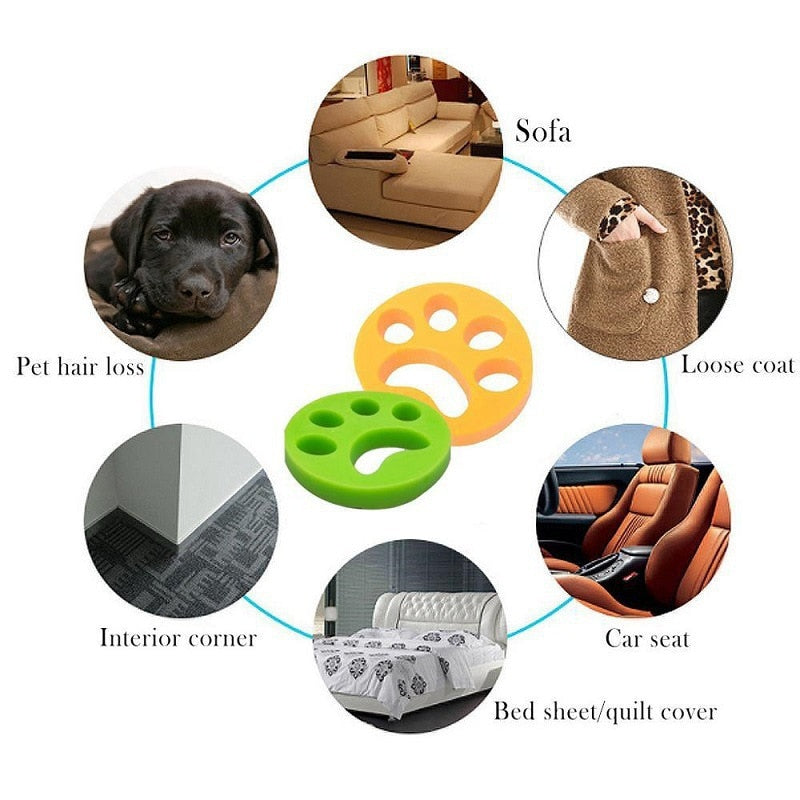 Pet Hair Remover Washing Machine Accessory Reusable Keeps Fur off Clothes