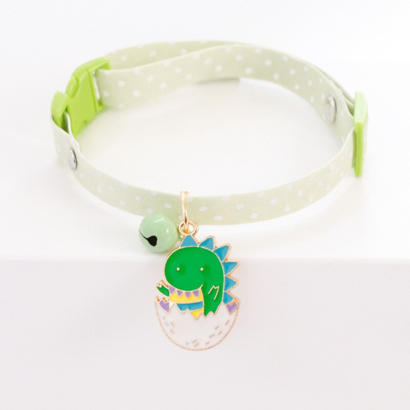 Adjustable Cat Collar(Includes a pendant, safety buckle & bells)