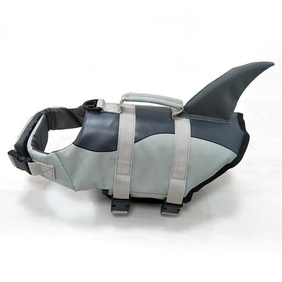 Dog Swimming Vest for Summer Mermaid & Shark Swimwear Dog Life Jacket Harness
