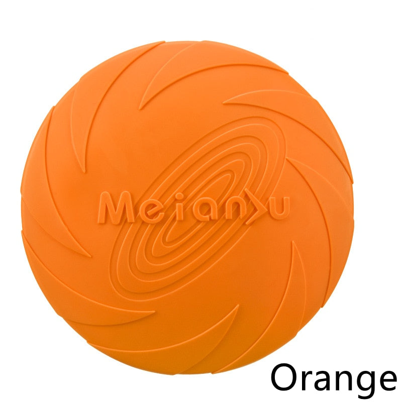 Dog Flying Disk Toy Silicone Material Environmentally Friendly Anti-Chew
