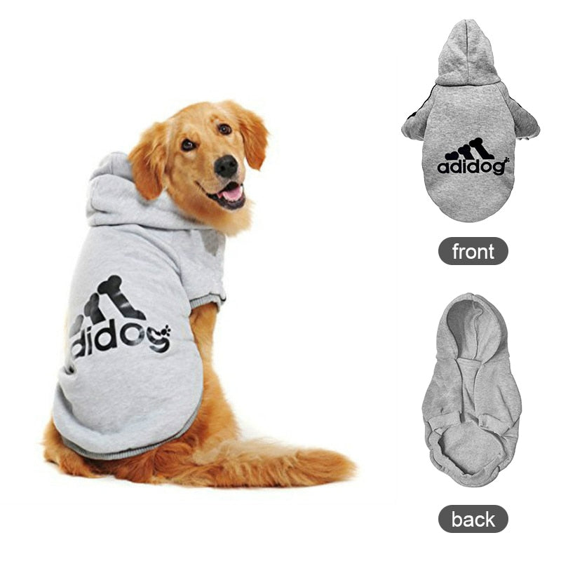 Soft Fleece Dogs Sports Wear Hoodies Warm Sweatshirt