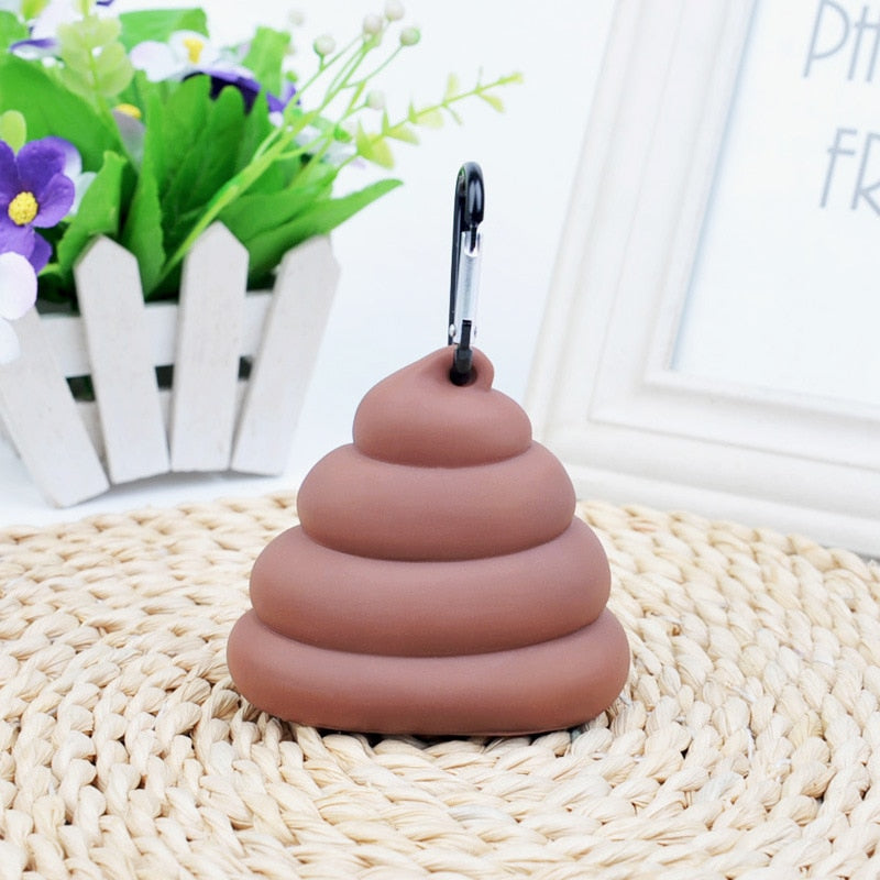 Poo-shaped Waste Bags Dispenser