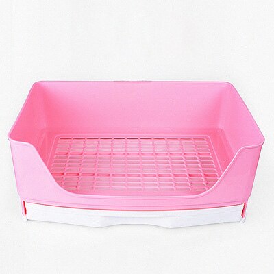 Large Rabbit Toilet Box Trainer Corner Tray Litter with Drawer