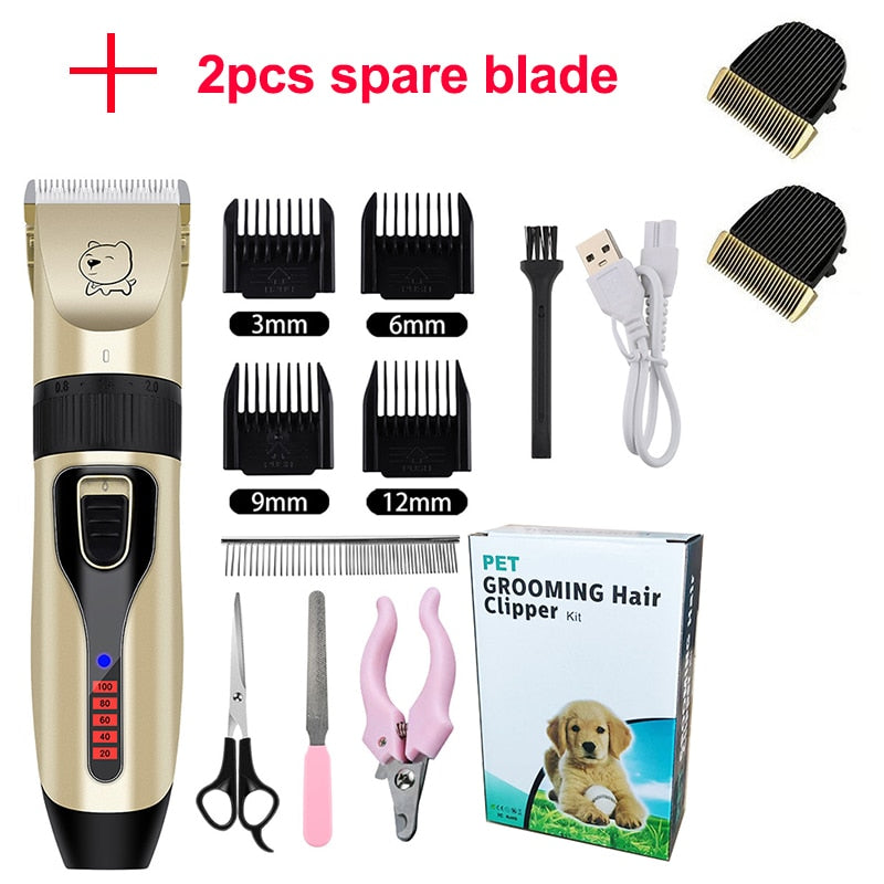 Electric Dog Clippers Professional Pet Hair Trimmer