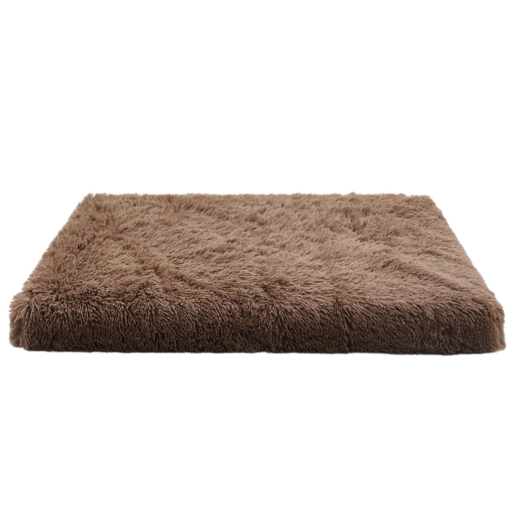 Plush Dog Bed with Removable Covers for Cleaning Super Soft Claming Beds
