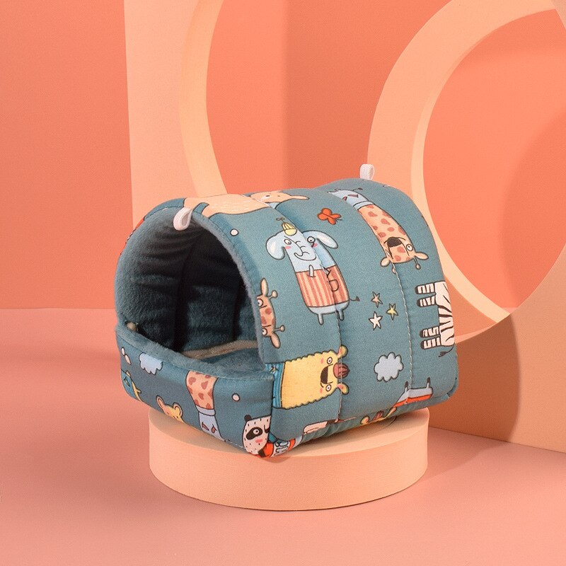 Mini Soft Animal Hammock/Nest Cushion House/Cave For Hamsters And Other Small Rodents
