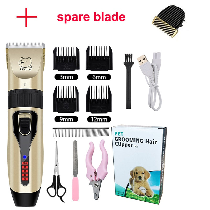 Electric Dog Clippers Professional Pet Hair Trimmer