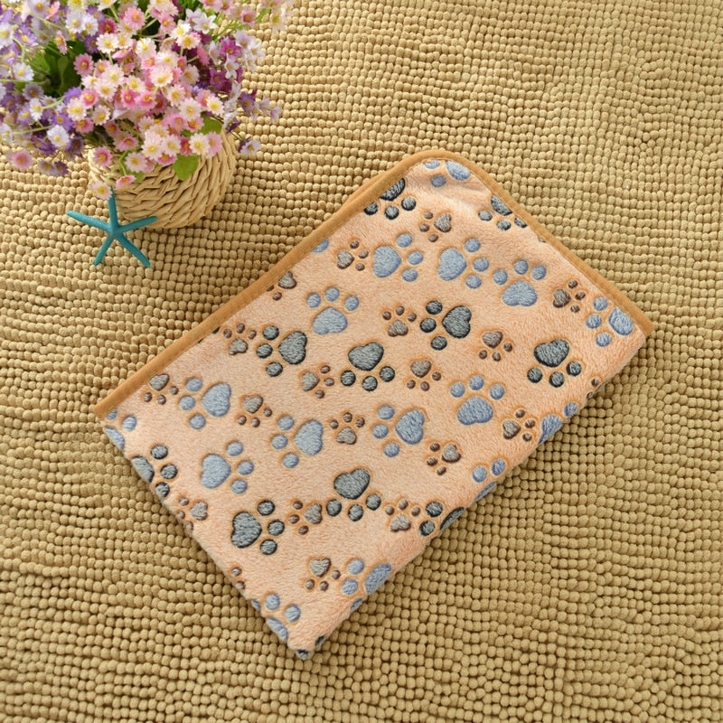 Small Pet Soft Warm Fleece Blanket