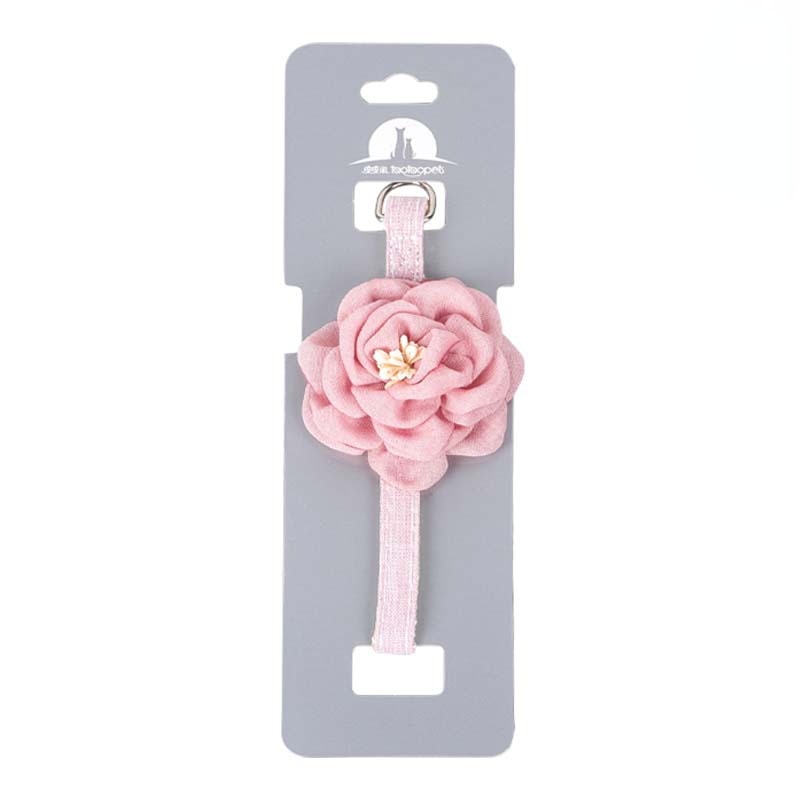Cat Collar Adjustable Bow Tie/Flower with Safety Button