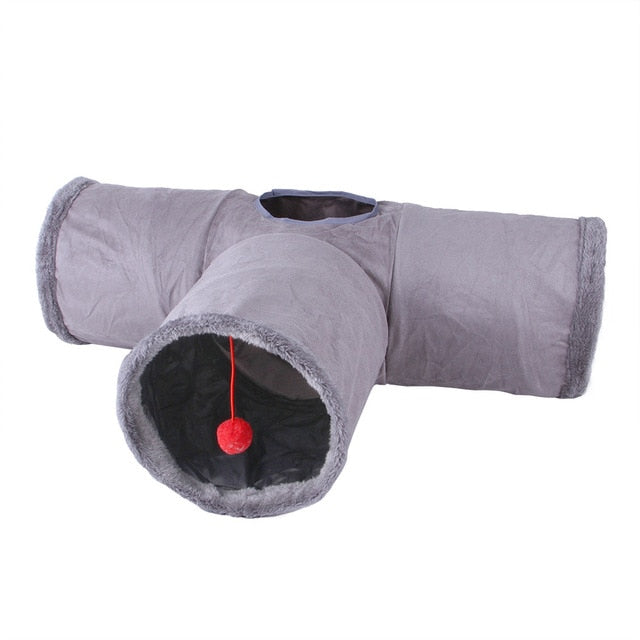 Cats Fold-able Tunnel Interactive Fun Toy