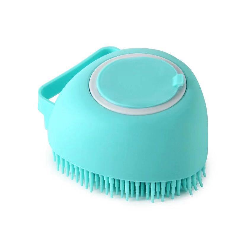 Dog/Cat Bath Massage Brush with Soft Safe Silicone
