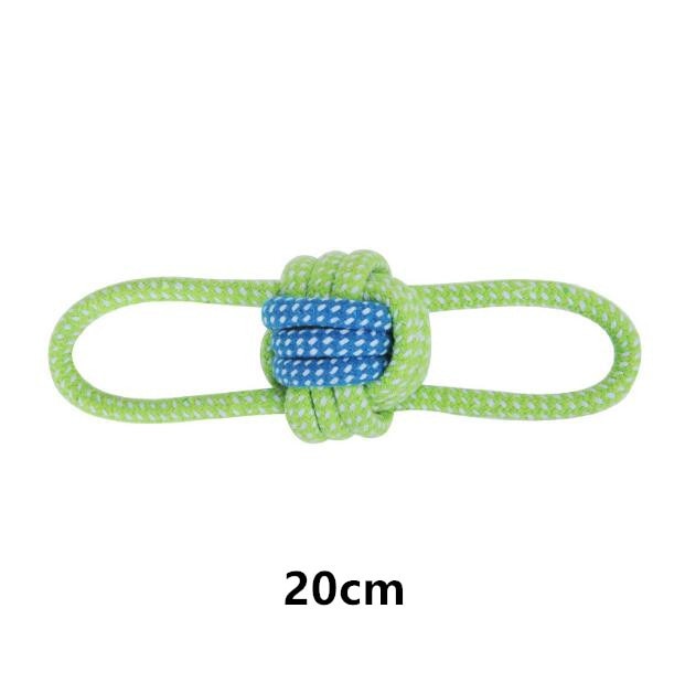 Dog Toys for Interactive Cotton Play with Rope & Ball