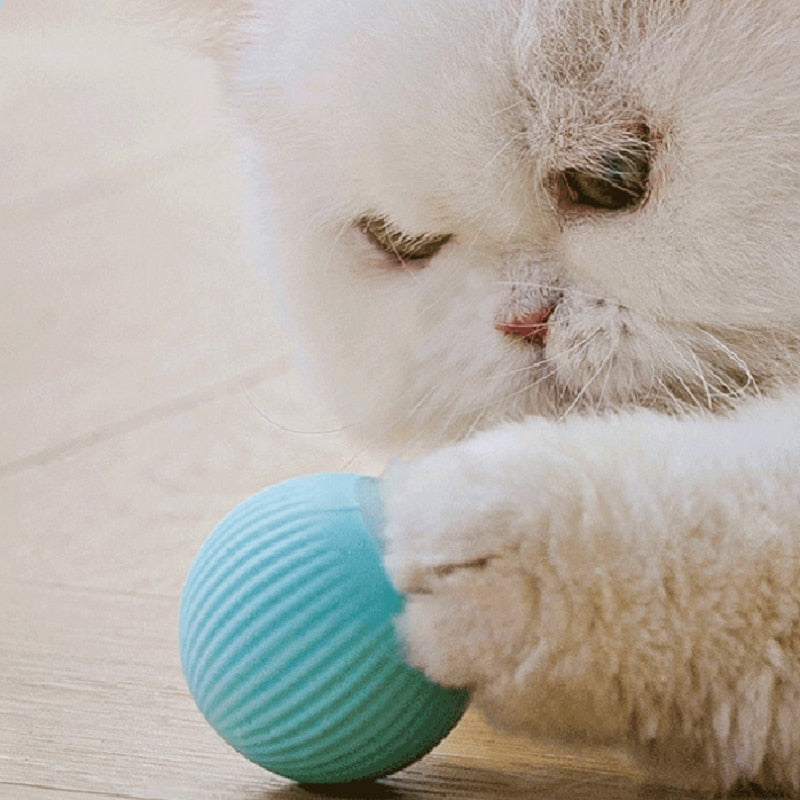 Smart Cat Toys Automatic Rolling Ball Electric Cat Toys Interactive For Cats