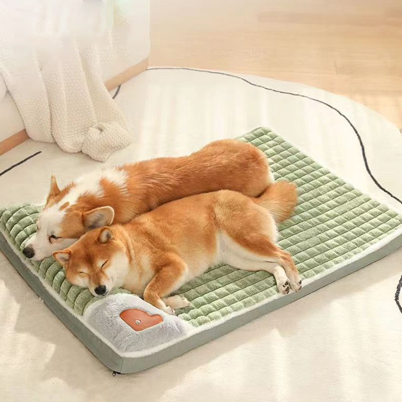 Warm Dog Mat/Luxury Sofa for Small Medium Dogs Removable Cover Washable