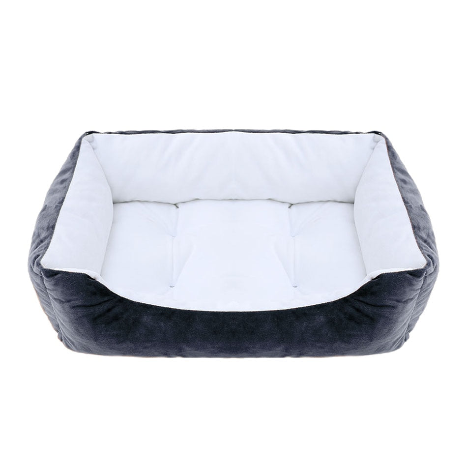 Plush Medium/Small Dog Calming Dog Bed