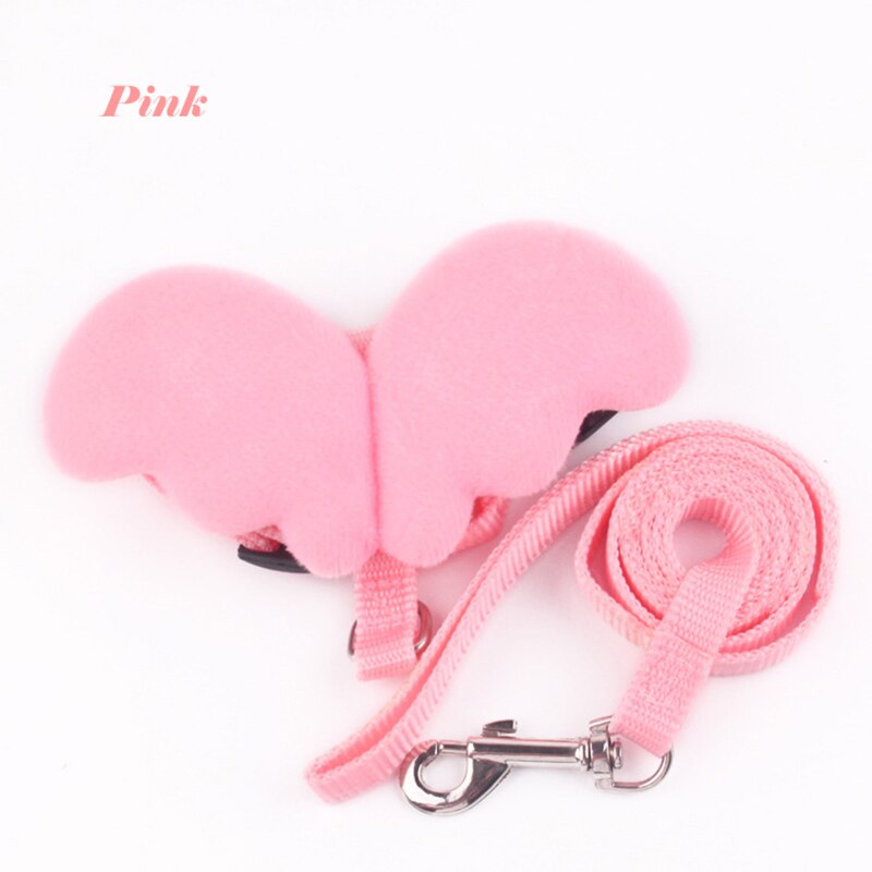 Cute Angel Wing Personalised Harness and Lead for Cats, Rabbits & Small pets