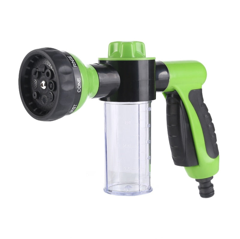High-pressure Sprayer Nozzle Hose dog shower Gun 3 Mode Adjustable Water Foam Soap Sprayer