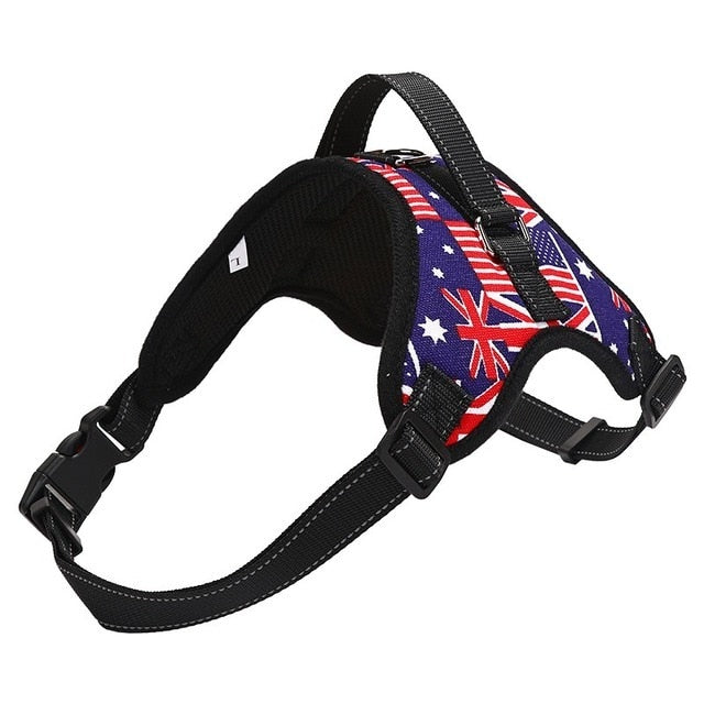Nylon Heavy Duty Dog Harness Padded
