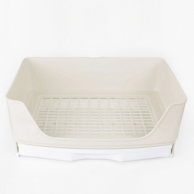 Large Rabbit Toilet Box Trainer Corner Tray Litter with Drawer